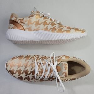 Inkkas Rose Gold Houndstooth FlexAlpha Shoes Sz 12